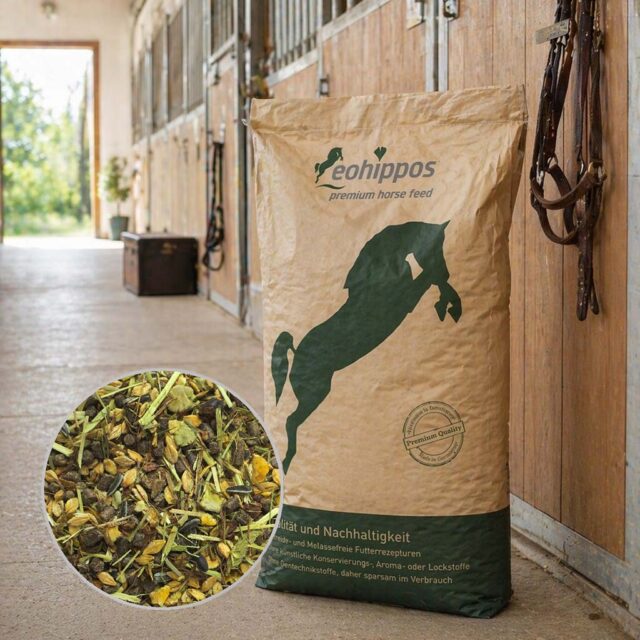 Black Type - Eohippos Haferfreies Müsli für Sportpferde mit Energie