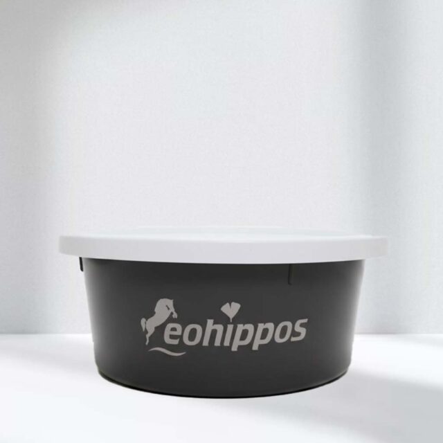 Eohippos Müslischale für Pferde mit Deckel
