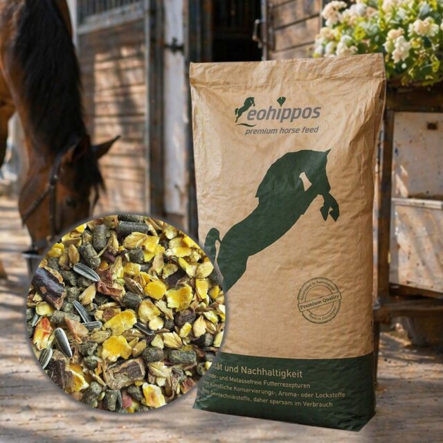 Eohippos Indian Summer - Pferdemüsli zum zunehmen, Aufbau von Masse