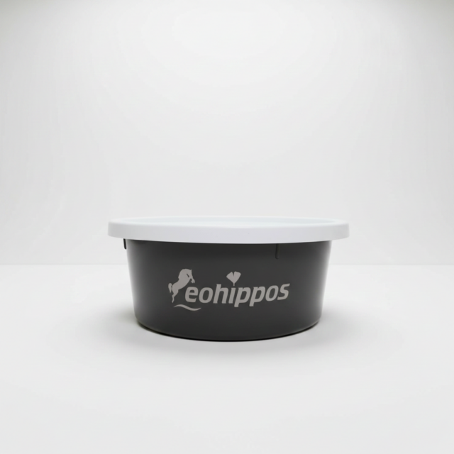 Eohippos Müslischale für Pferde mit Deckel