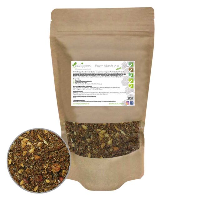 Mash für Pferde - getreidefrei, melassefrei - Eohippos Pferdefutter