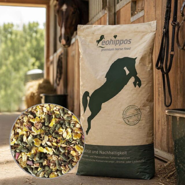 Essential Plus - Eohippos Basis Müsli für dein Pferd ohne Hafer