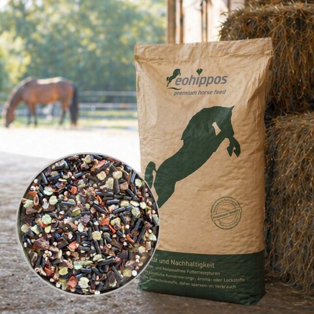 Eohippos Pure Sensitive - Das Magenmüsli für Pferde mit Gastro Beschwerden getreidefrei