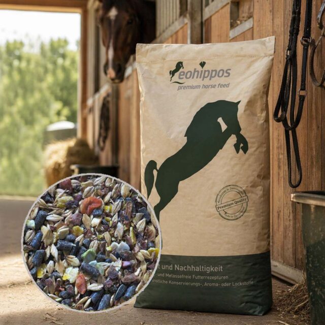 Eohippos Future Gold Zuchtfutter Müsli für Fohlen und Stute Zuchtstute Futter